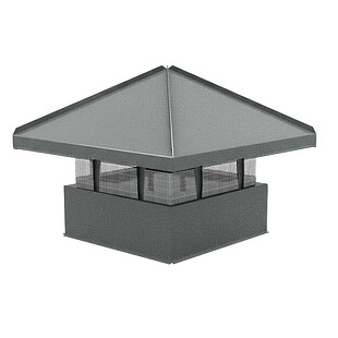 Колпак кровельный М-1 (Стандартный), PuralMatt, RAL 7016