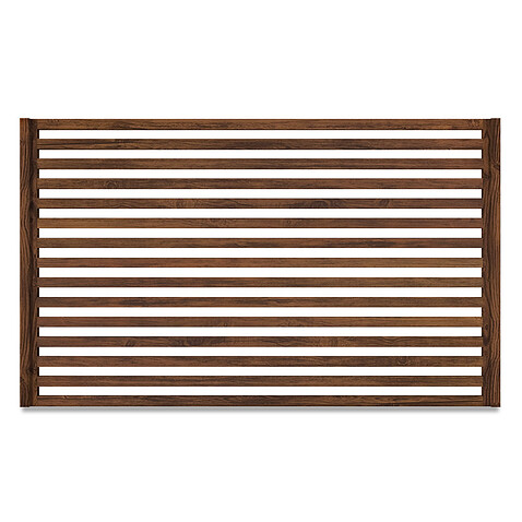 Забор Ранчо Classic 55, Темный дуб