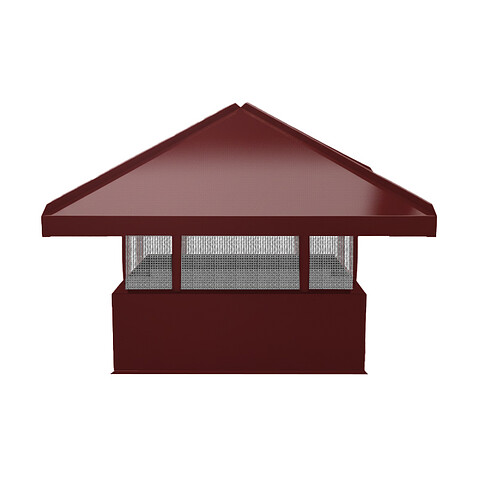 Колпак кровельный М-1 (Стандартный), ГЛЯНЕЦ, RAL 3005