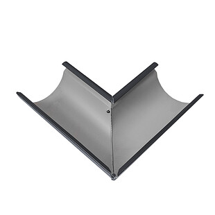 Угол желоба наружный 90°, D120/90, RAL 7016, МАТ