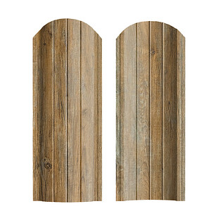 Штакетник Рубин ЭЛИТ, Античный дуб золотой, двусторонний