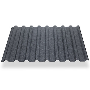 Профнастил МП20, КВАРЦ, RAL7024, 0,5 мм, односторонний