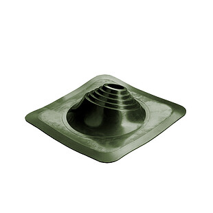 Манжета герметезирующая кровельная ПРОФИ угловая D180-280 зеленая