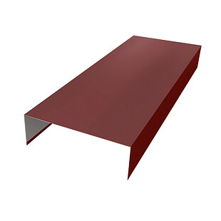 П-планка 20*20*20, RAL 3005, ГЛЯНЕЦ, 2м.п.