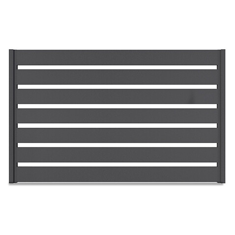 Забор Ранчо Classic 180, МАТ,  RAL 7016