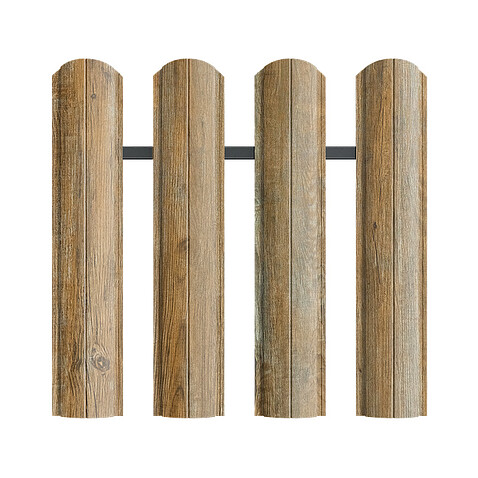 Штакетник Европланка ЭЛИТ Античный дуб золотой, двусторонний