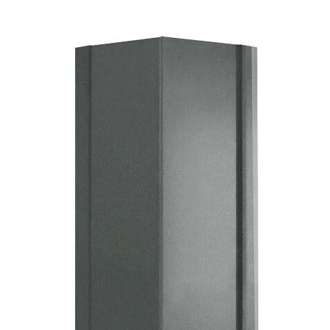 Конек домовидный плоский, МАТ, RAL 7016 (2,0 м)