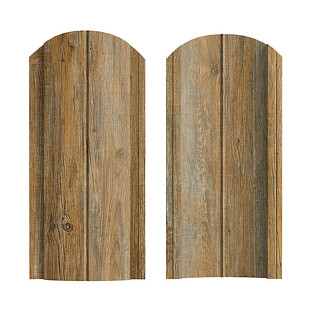 Штакетник Европланка ЭЛИТ Античный дуб золотой, двусторонний