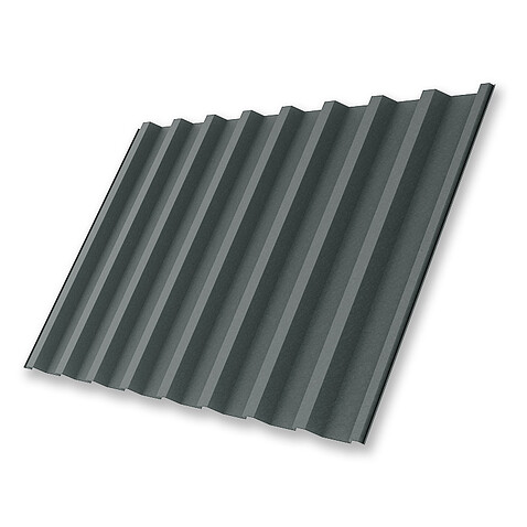 Профнастил МП20, PuralMatt, RAL7016, 0,5 мм, односторонний