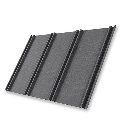 Профиль FALZIT, КВАРЦ, RAL7024, 0,5мм