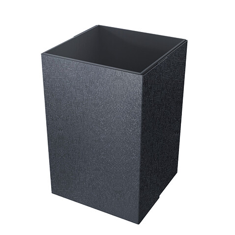 Декоративная накладка на столб 60*40, КВАРЦ, RAL 7024, 2м.п.