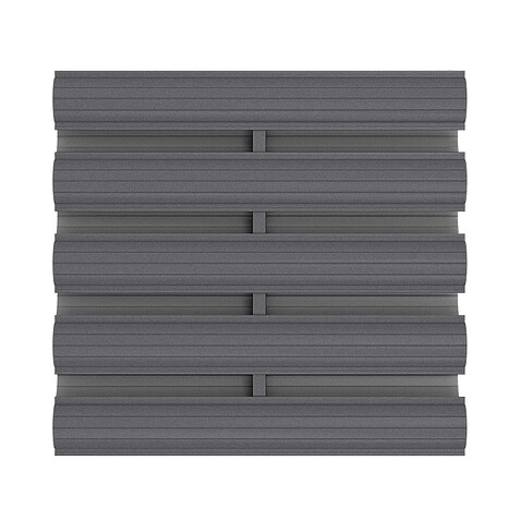 Штакетник Рубин ПРЕМИУМ RAL7024, МАТ, односторонний