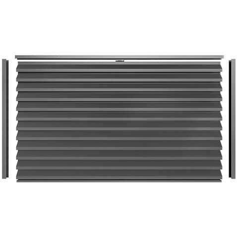 Забор-жалюзи ULTRA (в разборе), МАТ, RAL7016