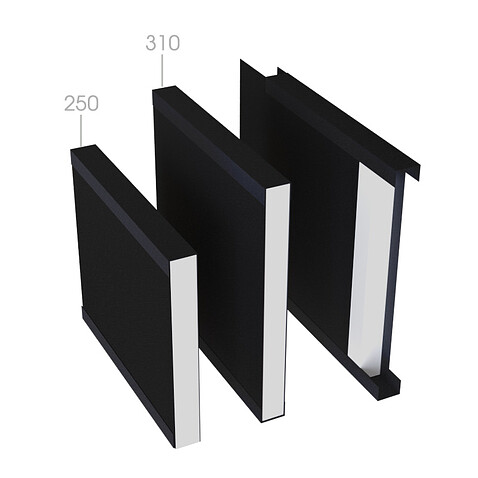 Забор Ранчо XPS 250, МАТ, RAL 9005