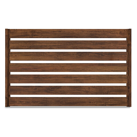 Забор Ранчо Classic 180, Темный дуб