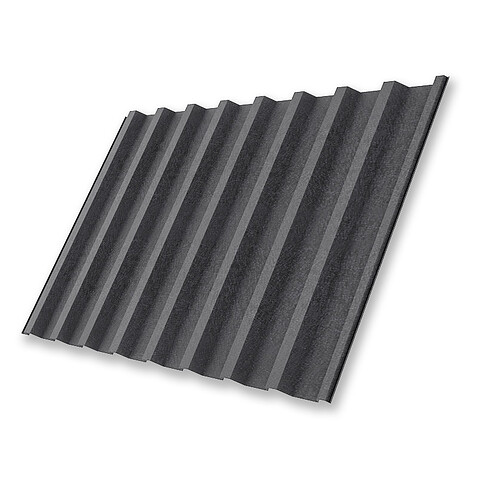 Профнастил МП20, КВАРЦ, RAL7024, 0,5 мм, односторонний