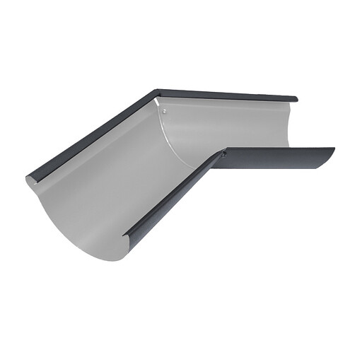 Угол желоба внутренний 135°, D120/90, RAL 7016, ExtraMatt