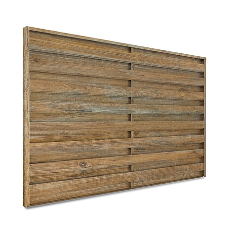 Забор Ранчо Dual, Античный дуб золотой