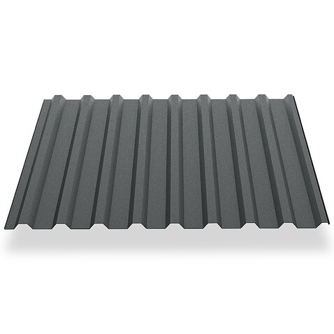 Профнастил МП20, A-Matt, RAL7016, 0,5 мм, односторонний