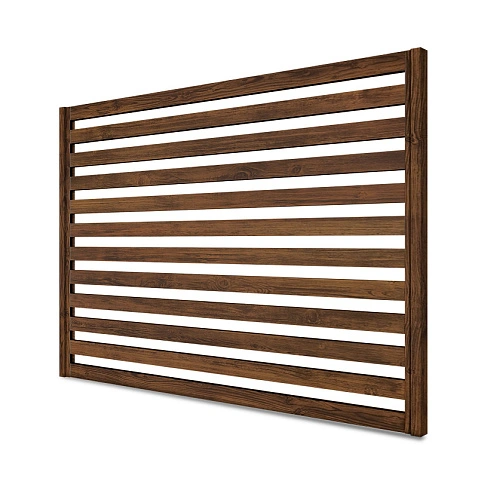 Забор Ранчо Classic 80, Темный дуб