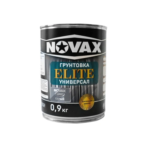 Грунт-эмаль NOVAX 3в1 RAL 7040, МАТ, 1л