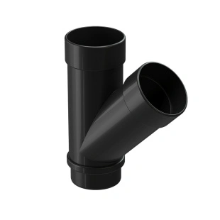 Тройник Docke Lux D100, пластиковый RR-33