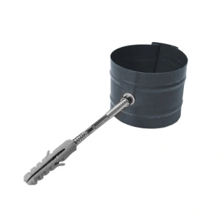 Ухват трубы D120/90 RAL 7016, МАТ
