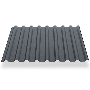 Профнастил МП20, МАТ, RAL7024, 0,45 мм, односторонний