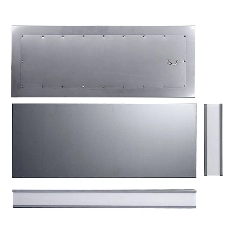 Декоративный элемент (плафон) NORDO 752*276*70мм нерж. 4500К 12В 5,0Вт