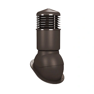 DR вентиляционный выход изолированный PERFEKTA 150 K55 S10, темно-коричневый