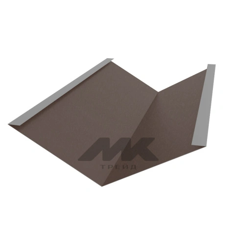 Ендова нижняя 300*300, ExtraMatt, RAL 8017, 2м.п.