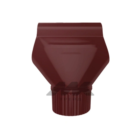 Воронка желоба D120/90 RAL 3005, ГЛЯНЕЦ