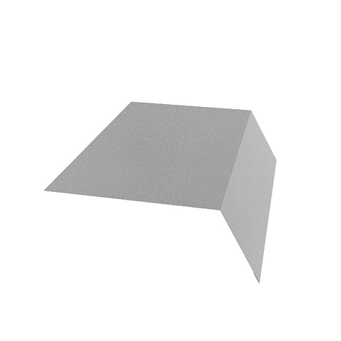 Планка карнизная 95*100 NG, ExtraMatt, RAL 7004, 2м.п.