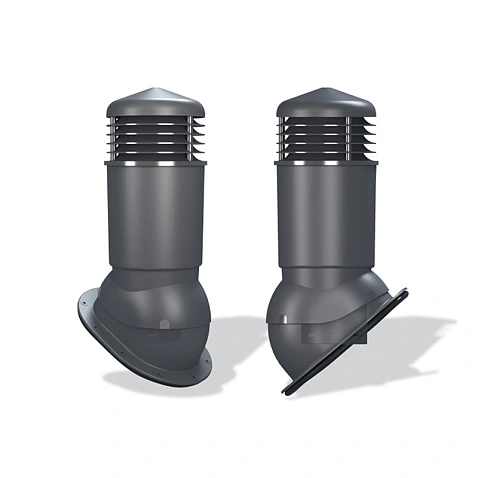 DR вентиляционный выход изолированный NORMAL Plus K89-1403, графит