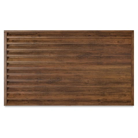 Забор-жалюзи ULTRA (секция в сборе), PRINTECH, Темный дуб