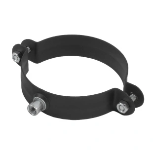 Кронштейн трубы универсальный PRO, RAL 7021, D125x90