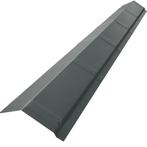 Конек домовидный штампованный A-Matt, RAL 7016 (2,0 м)