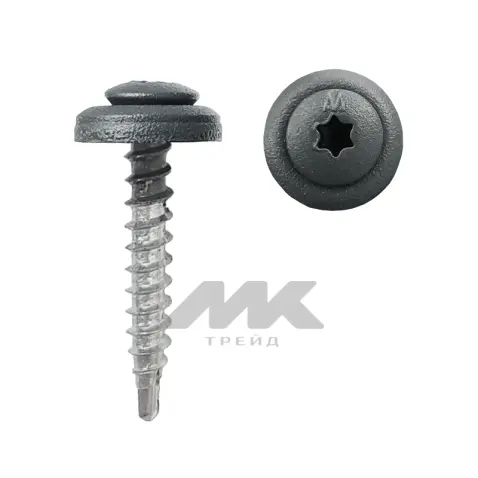 Саморез кровельный Daxmer Pro Torx 4,8*29 RAL 7016 муар