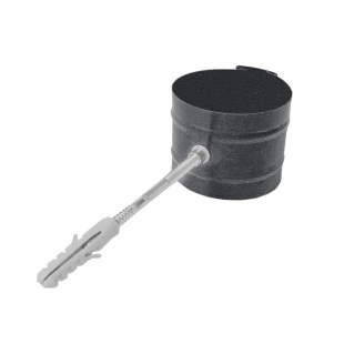 Ухват трубы D120/90 RAL 7021 ExtraMatt