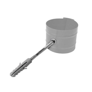 Ухват трубы D120/90 RAL 7004, ExtraMatt