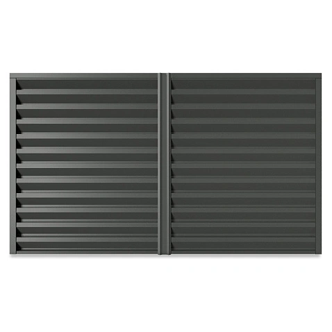 Забор-жалюзи ULTRA (в разборе), МАТ, RAL7016
