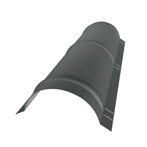 Конек полукруглый, A-Matt , RAL 7016 (1,97 м)