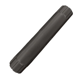 Труба соединительная PRO, RAL 8019, D125x90, 1 м.