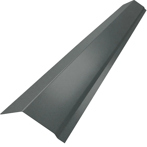 Конек домовидный плоский, PuralMatt, RAL 7016(2,0 м)