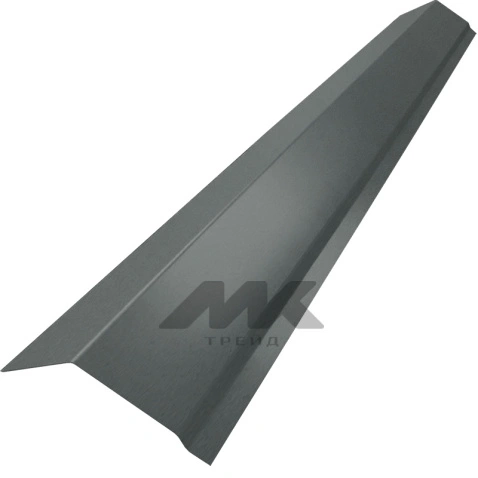 Конек домовидный плоский, A-Matt, RAL 7016, (2,0 м)