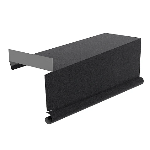 Планка торцевая сегментная левая, ExtraMatt, RAL 7021