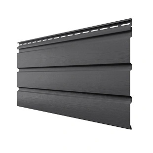 Софит (ПВХ) без перфорации, графит