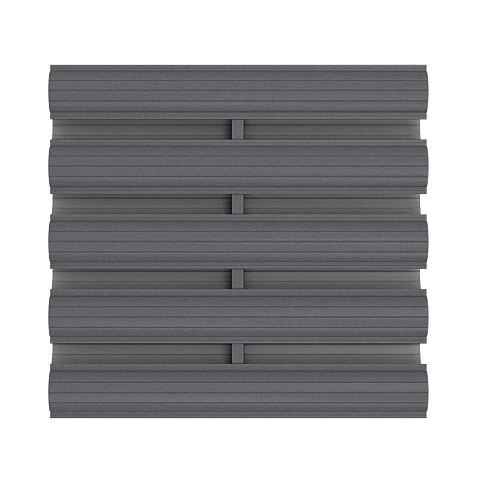 Штакетник Рубин ПРЕМИУМ RAL7024, МАТ, односторонний