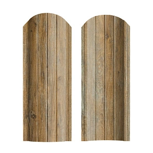 Штакетник Рубин ЭЛИТ, Античный дуб золотой, двусторонний