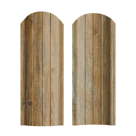 Штакетник Рубин ЭЛИТ, Античный дуб золотой, двусторонний